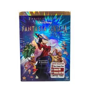 DISNEY FANTASIA & FANTASIA 2000 2-DISC SPECIAL EDITION DVD LIMITED TIME RELEASE